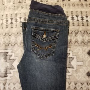 Maternity boot cut jeans